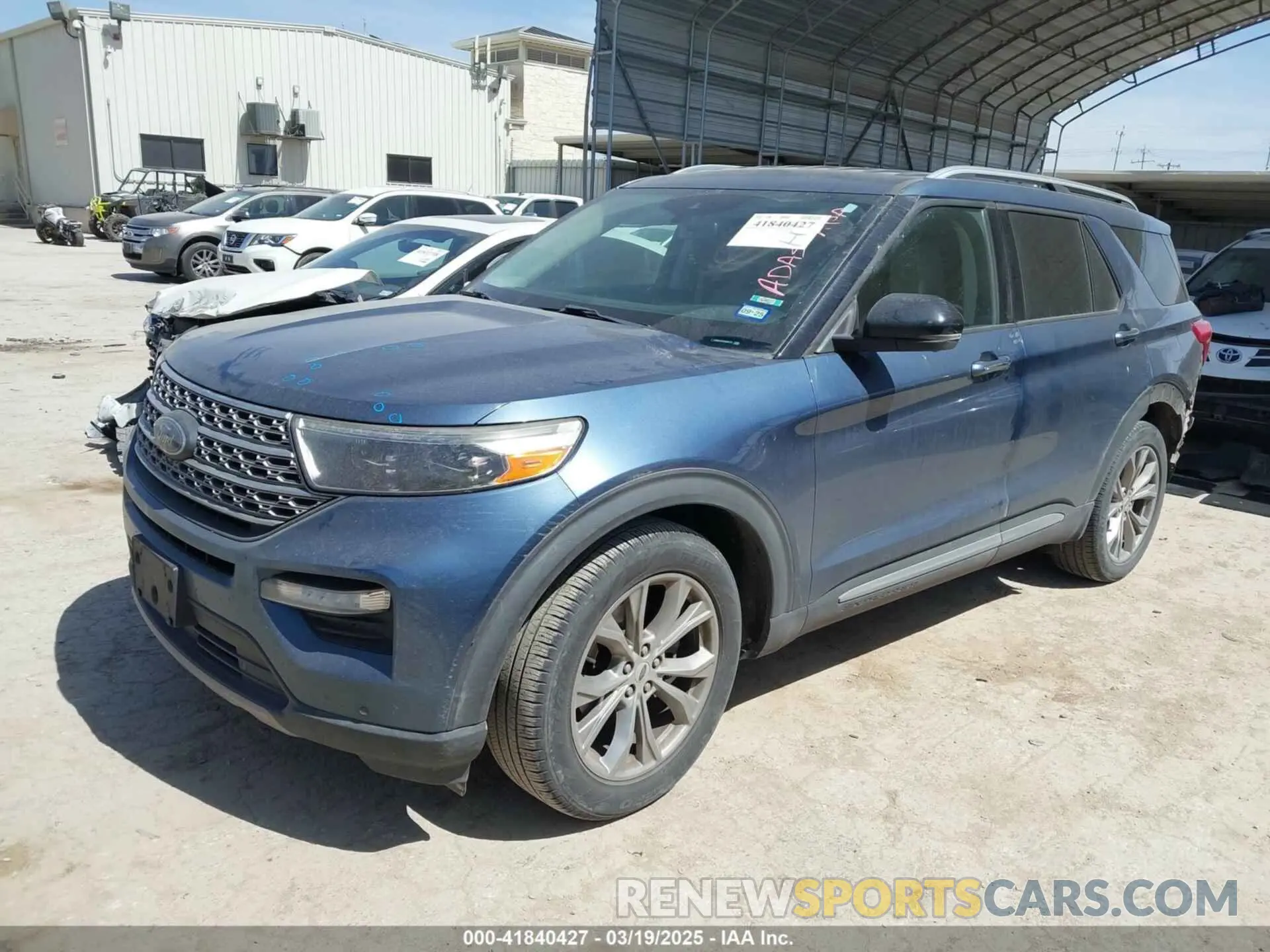 2 fotografías del automóvil dañado 1FMSK7FH2LGA05748 FORD EXPLORER 2020