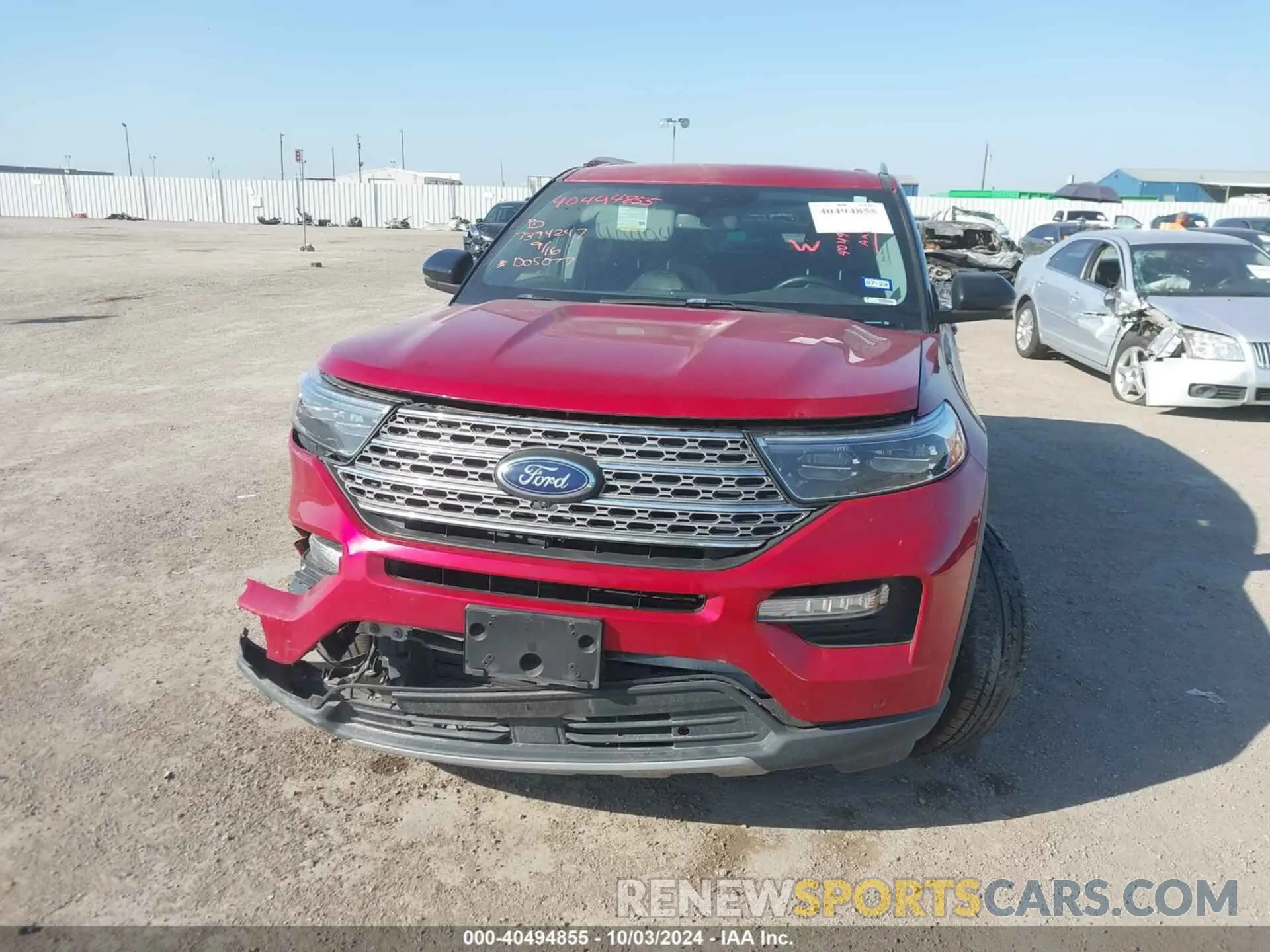 11 fotografías del automóvil dañado 1FMSK7FH2LGD05077 FORD EXPLORER 2020