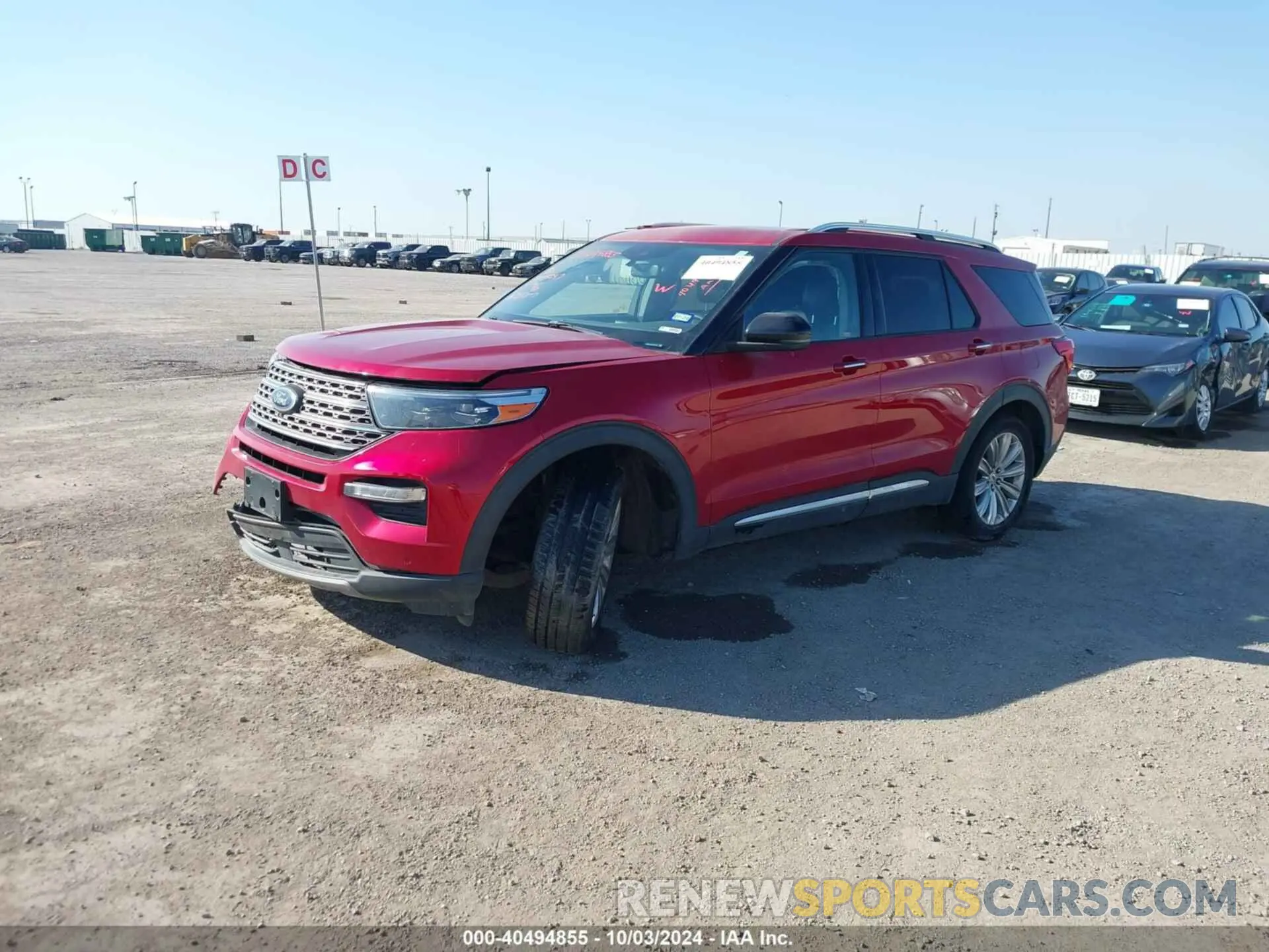 2 fotografías del automóvil dañado 1FMSK7FH2LGD05077 FORD EXPLORER 2020
