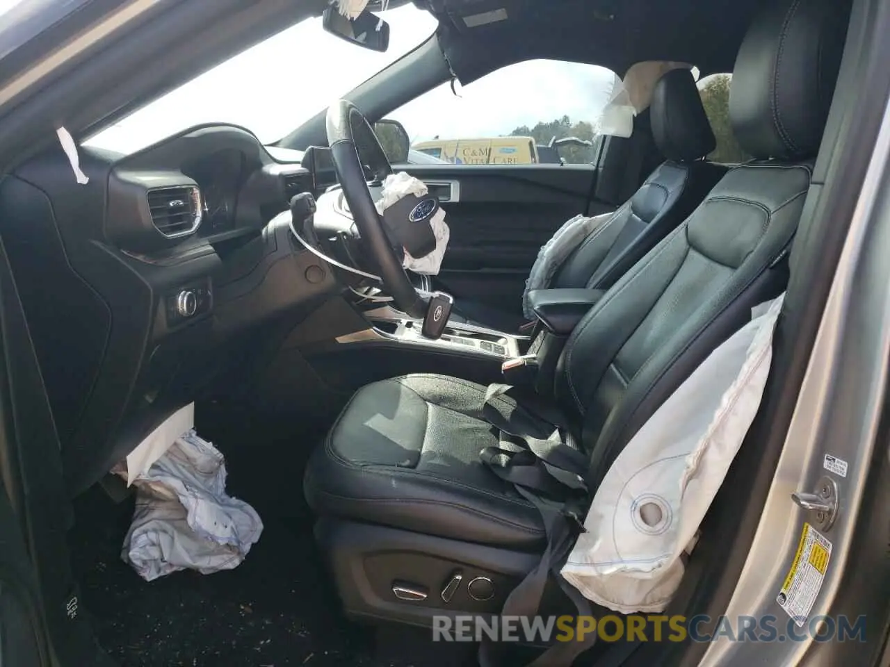 7 fotografías del automóvil dañado 1FMSK7FH3LGA58409 FORD EXPLORER 2020