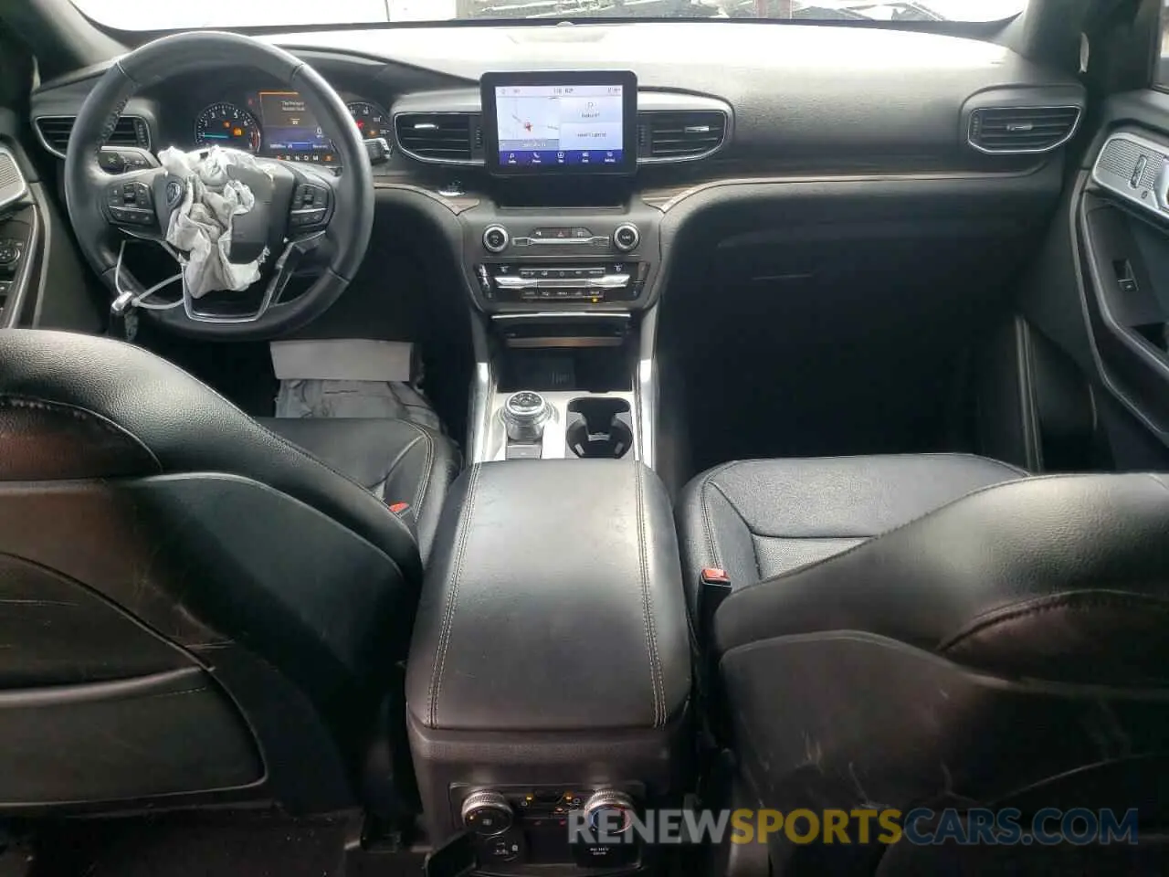 8 fotografías del automóvil dañado 1FMSK7FH3LGA58409 FORD EXPLORER 2020