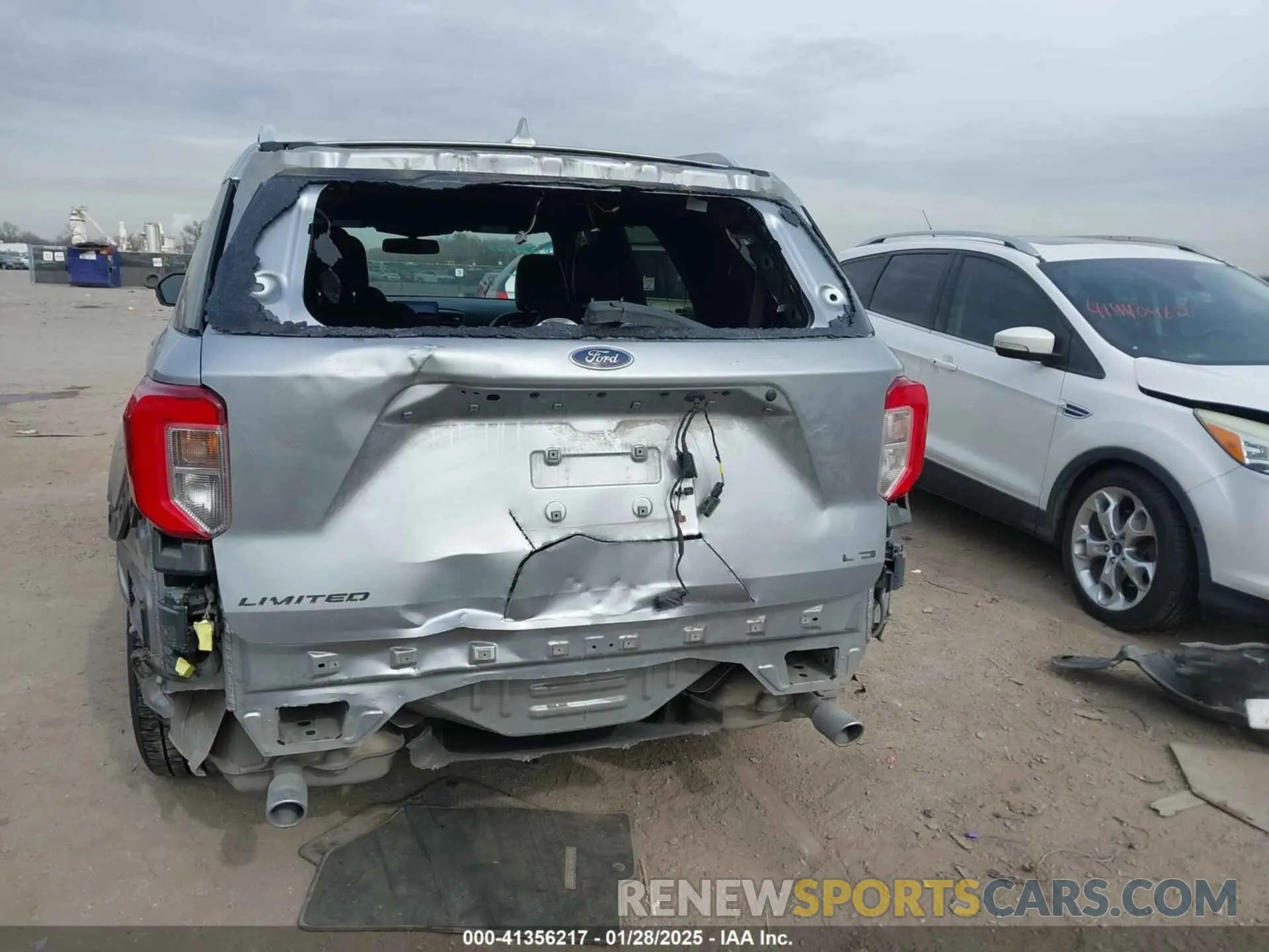 16 fotografías del automóvil dañado 1FMSK7FH4LGA26472 FORD EXPLORER 2020