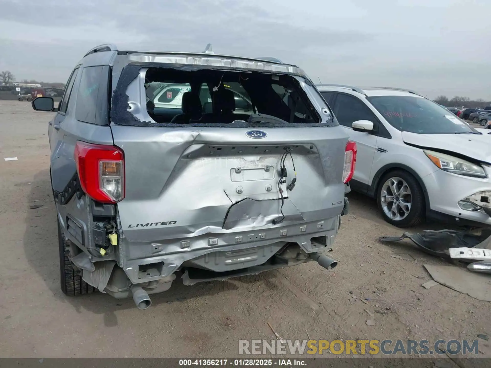6 fotografías del automóvil dañado 1FMSK7FH4LGA26472 FORD EXPLORER 2020