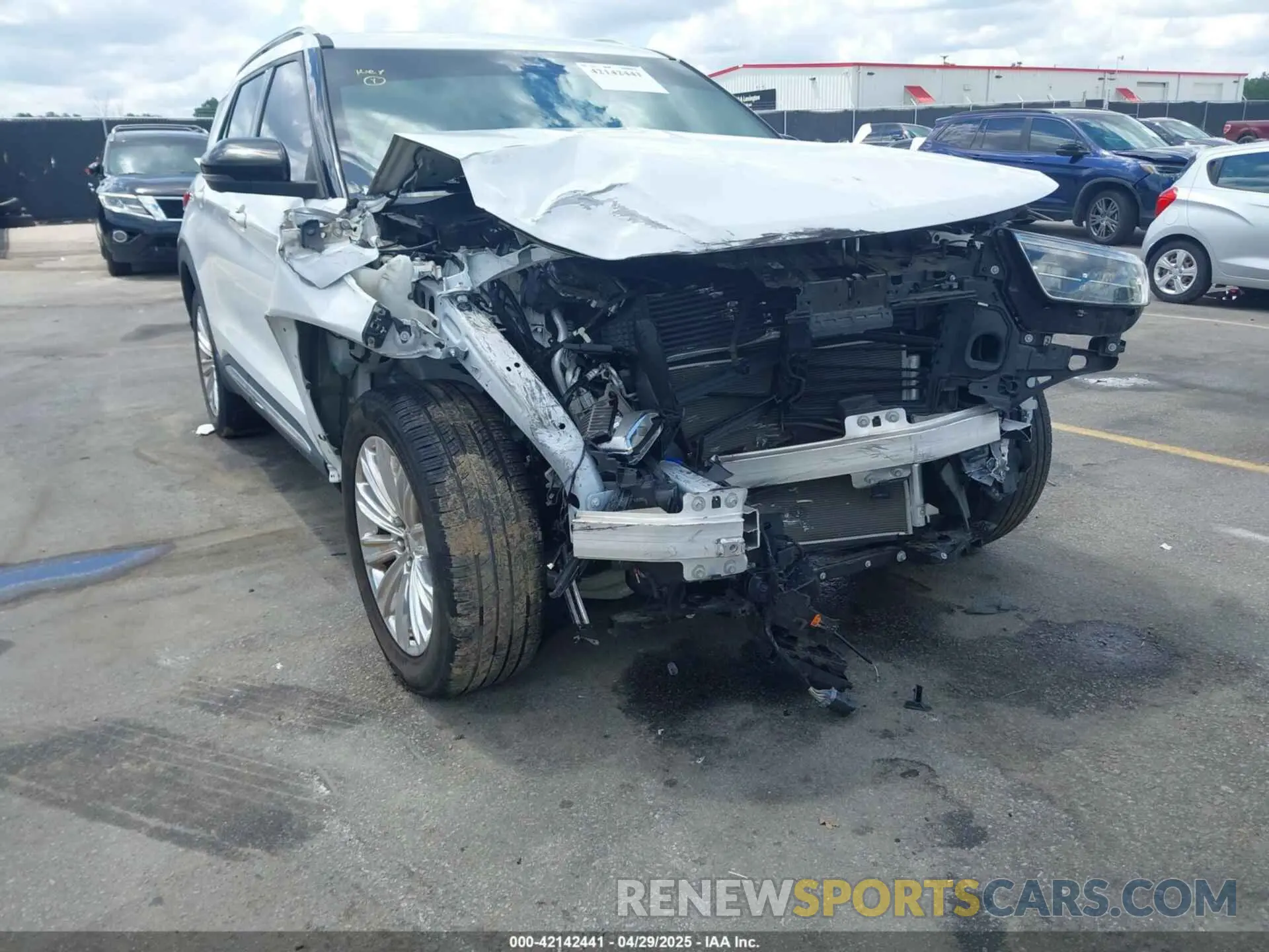 6 fotografías del automóvil dañado 1FMSK7FH4LGA43109 FORD EXPLORER 2020