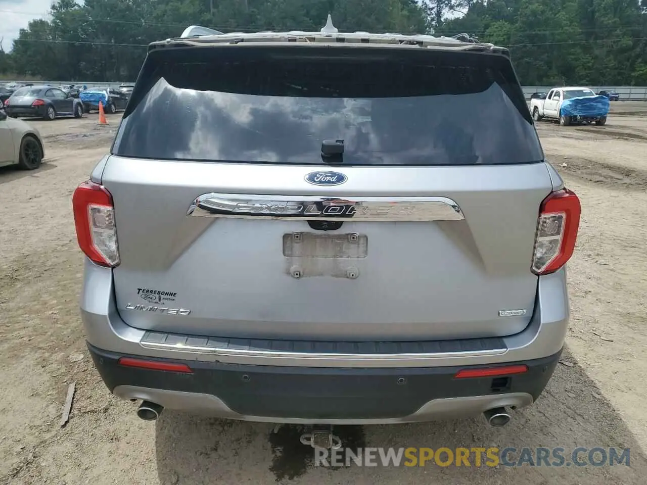 6 fotografías del automóvil dañado 1FMSK7FH6LGA10726 FORD EXPLORER 2020
