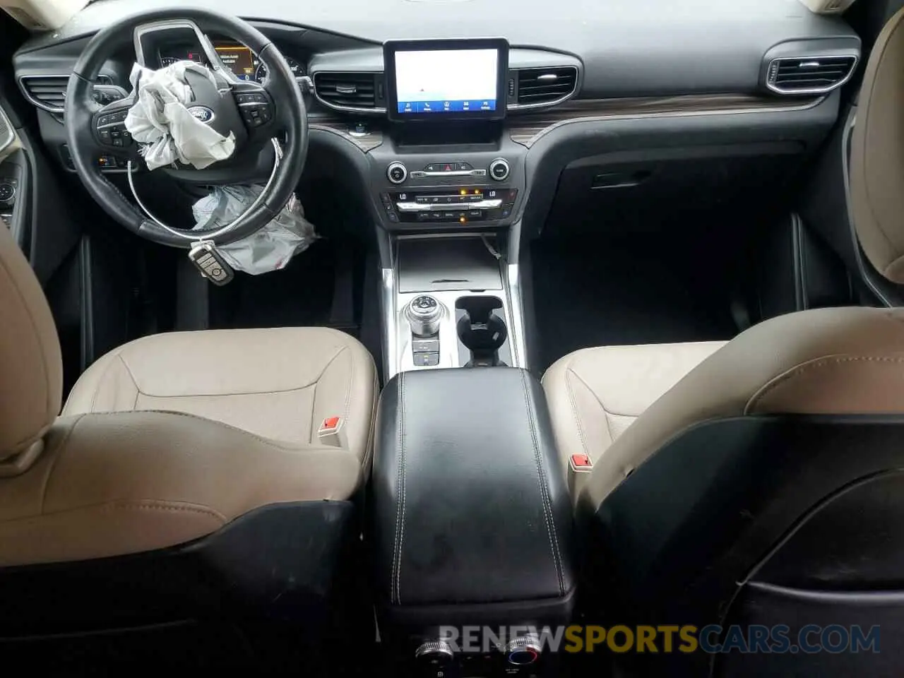8 fotografías del automóvil dañado 1FMSK7FH7LGA47493 FORD EXPLORER 2020