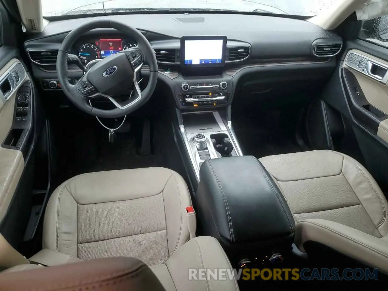 8 fotografías del automóvil dañado 1FMSK7FH7LGB19258 FORD EXPLORER 2020