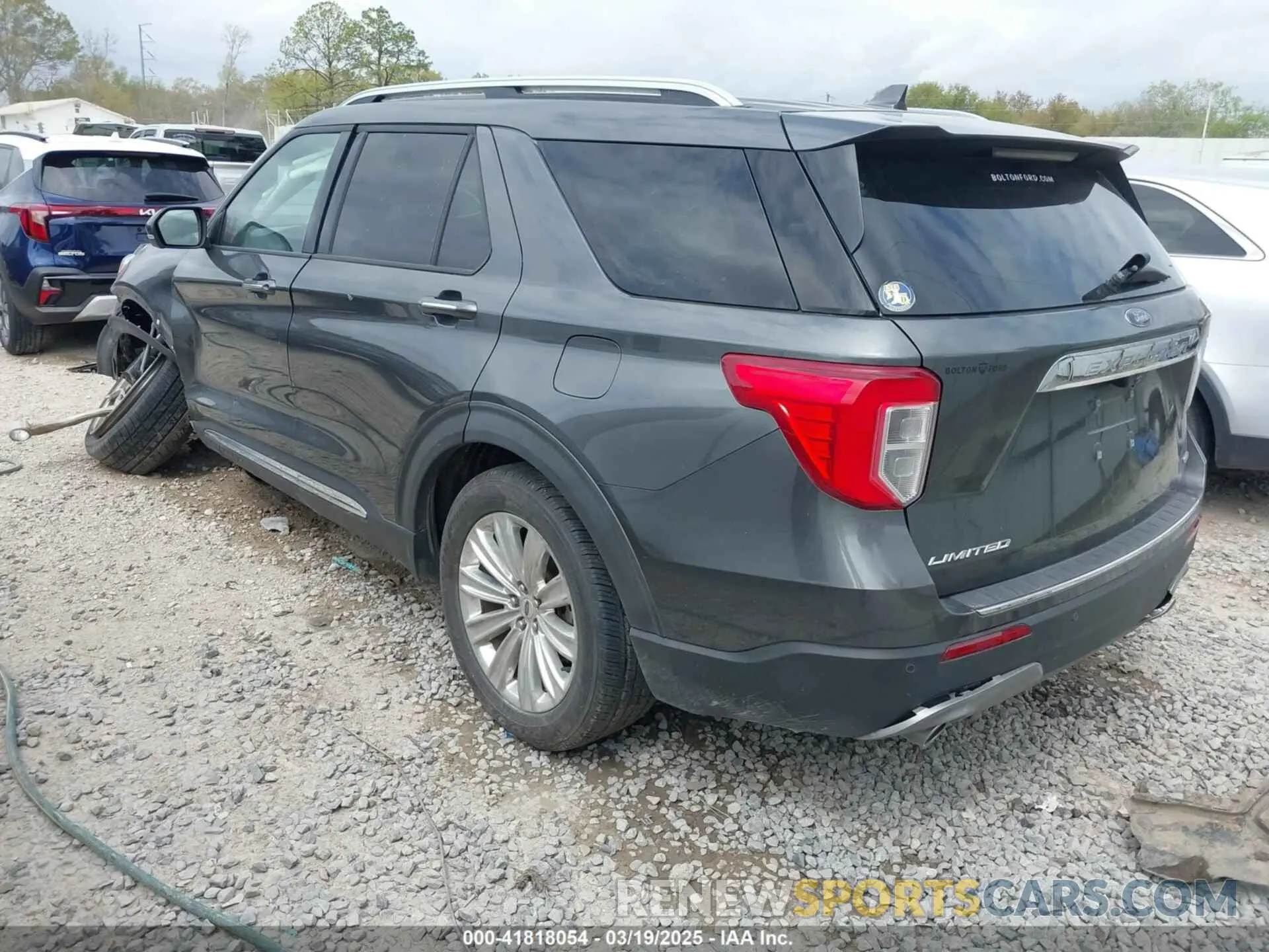 3 fotografías del automóvil dañado 1FMSK7FH8LGB73992 FORD EXPLORER 2020