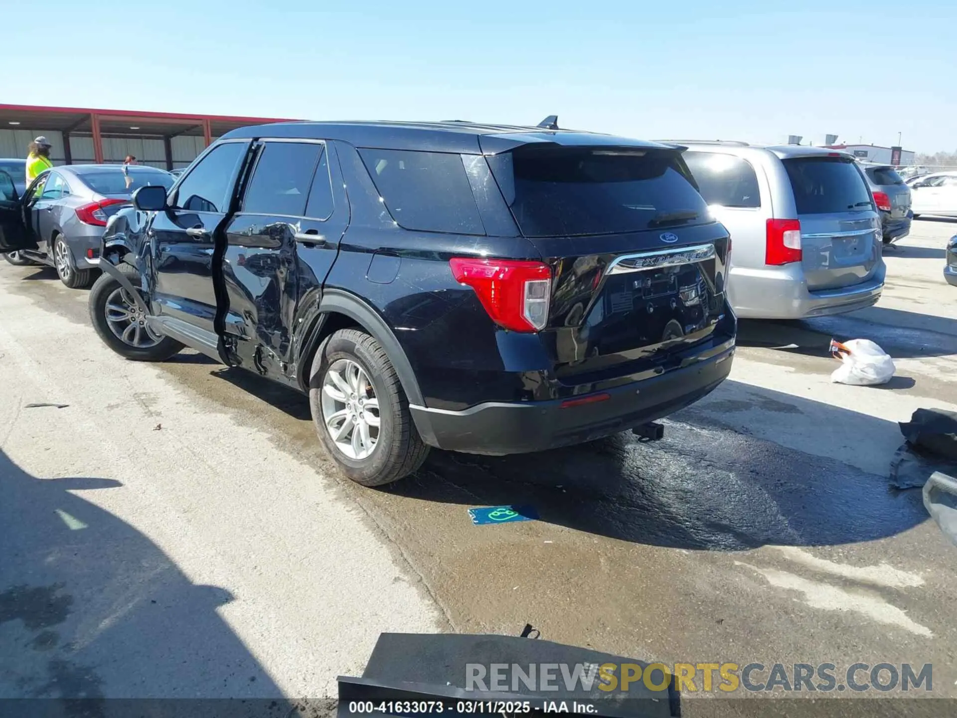 3 fotografías del automóvil dañado 1FMSK8BH0LGB12535 FORD EXPLORER 2020