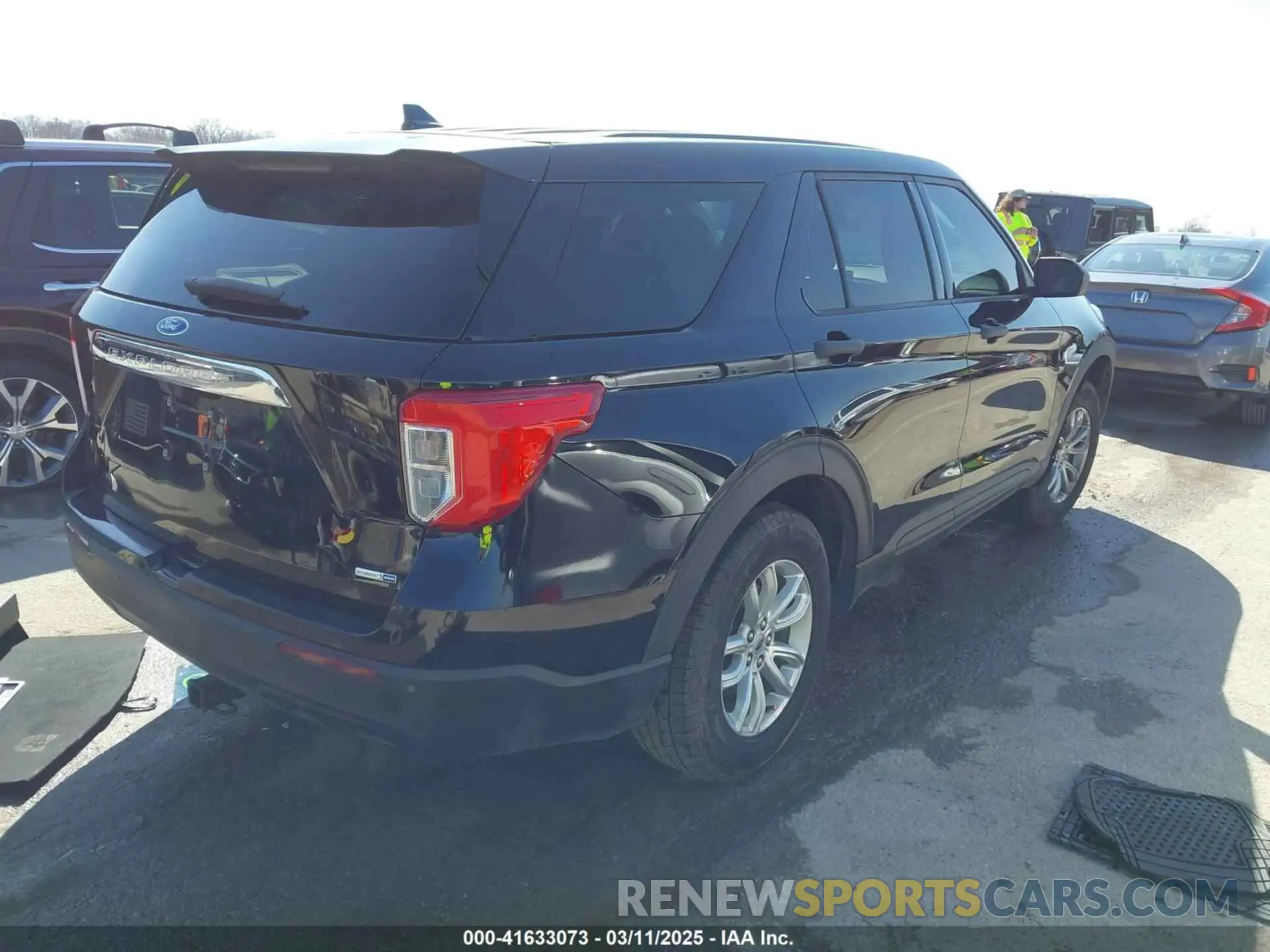 4 fotografías del automóvil dañado 1FMSK8BH0LGB12535 FORD EXPLORER 2020