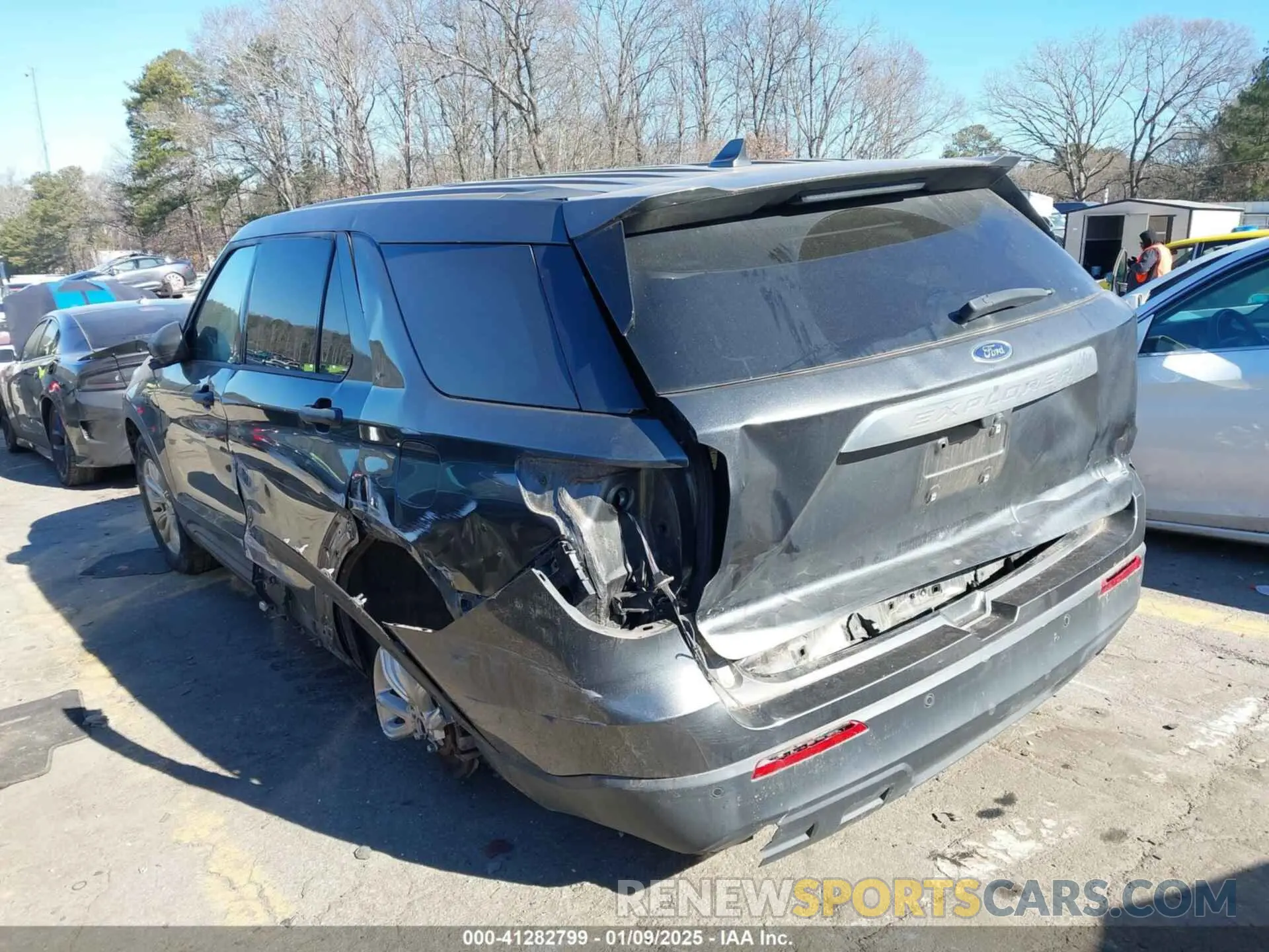 3 fotografías del automóvil dañado 1FMSK8BH9LGB12534 FORD EXPLORER 2020