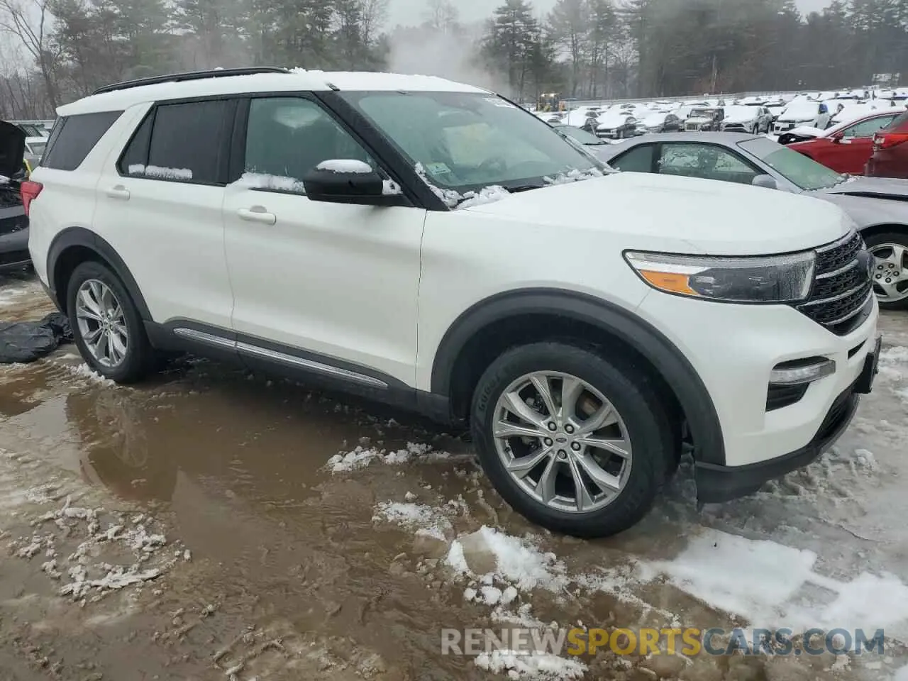 4 fotografías del automóvil dañado 1FMSK8DH0LGB03718 FORD EXPLORER 2020