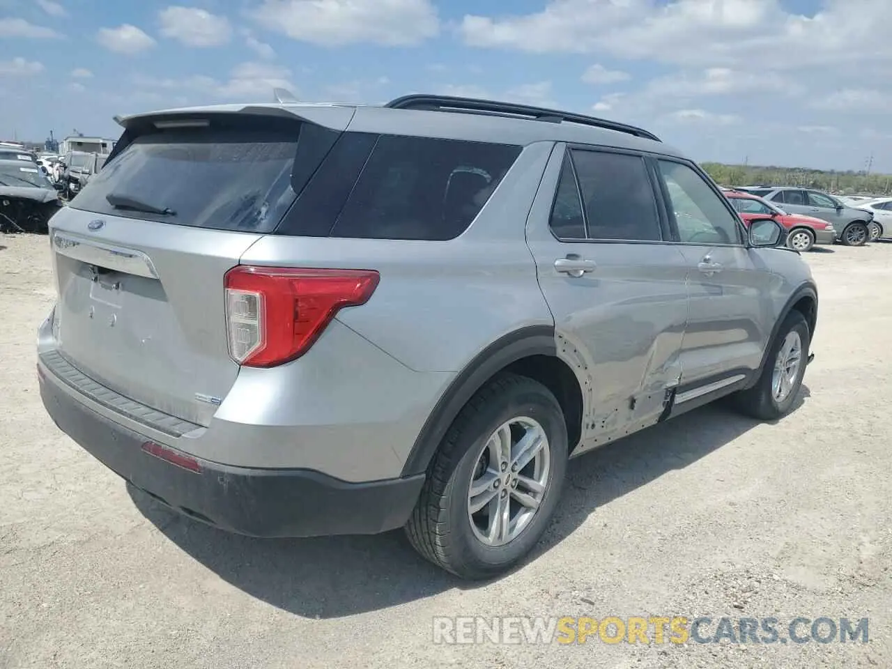 3 fotografías del automóvil dañado 1FMSK8DH0LGB16050 FORD EXPLORER 2020