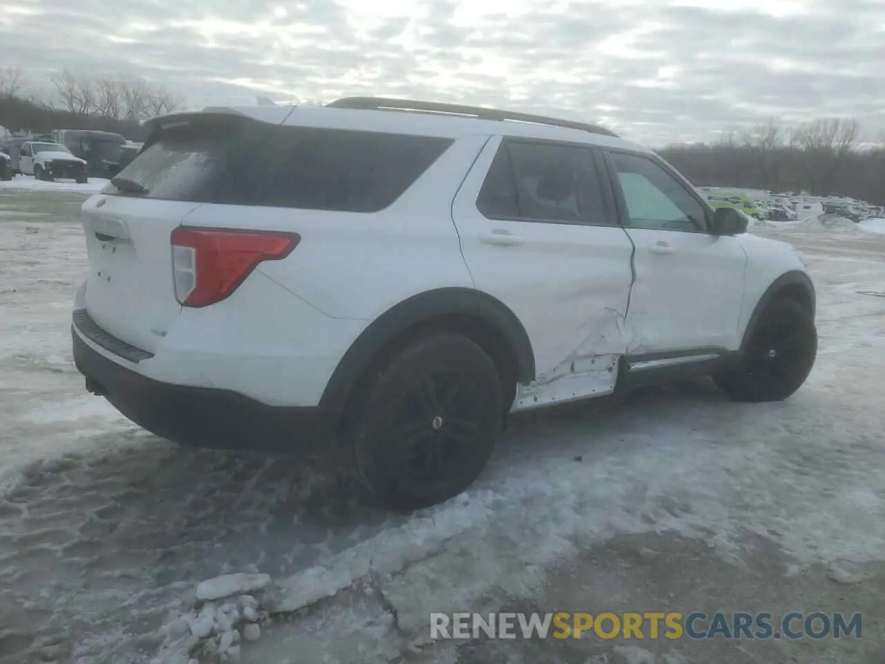 3 fotografías del automóvil dañado 1FMSK8DH0LGB93145 FORD EXPLORER 2020