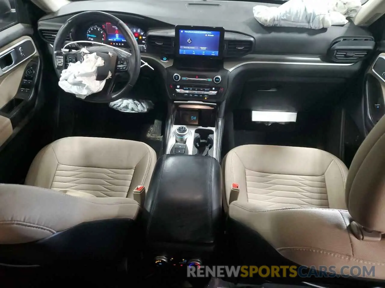 8 fotografías del automóvil dañado 1FMSK8DH1LGA81714 FORD EXPLORER 2020