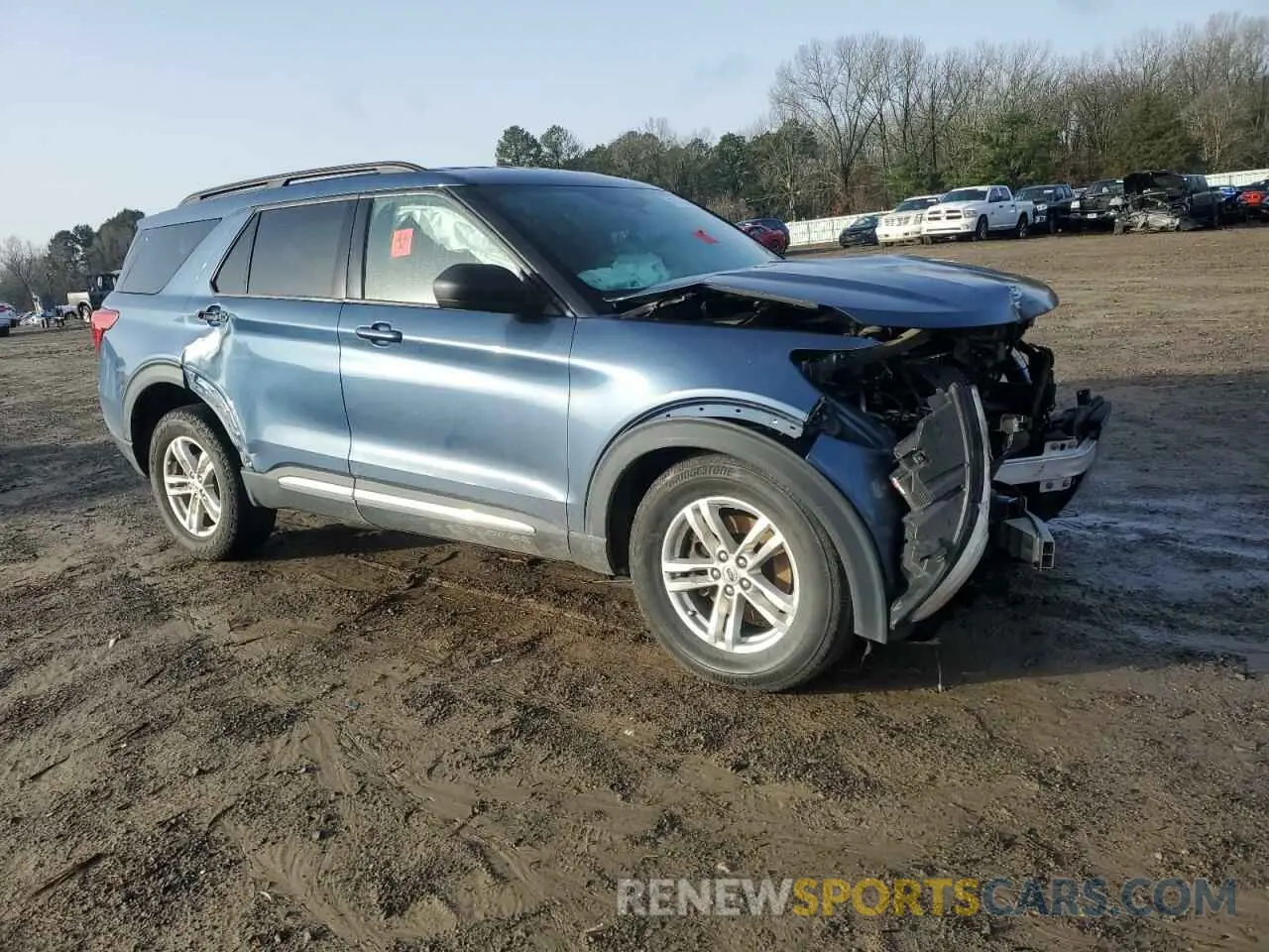 4 fotografías del automóvil dañado 1FMSK8DH1LGB03470 FORD EXPLORER 2020