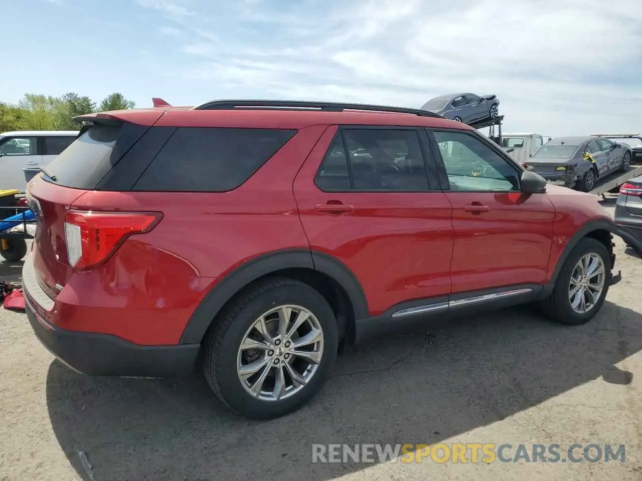 3 fotografías del automóvil dañado 1FMSK8DH1LGB14016 FORD EXPLORER 2020