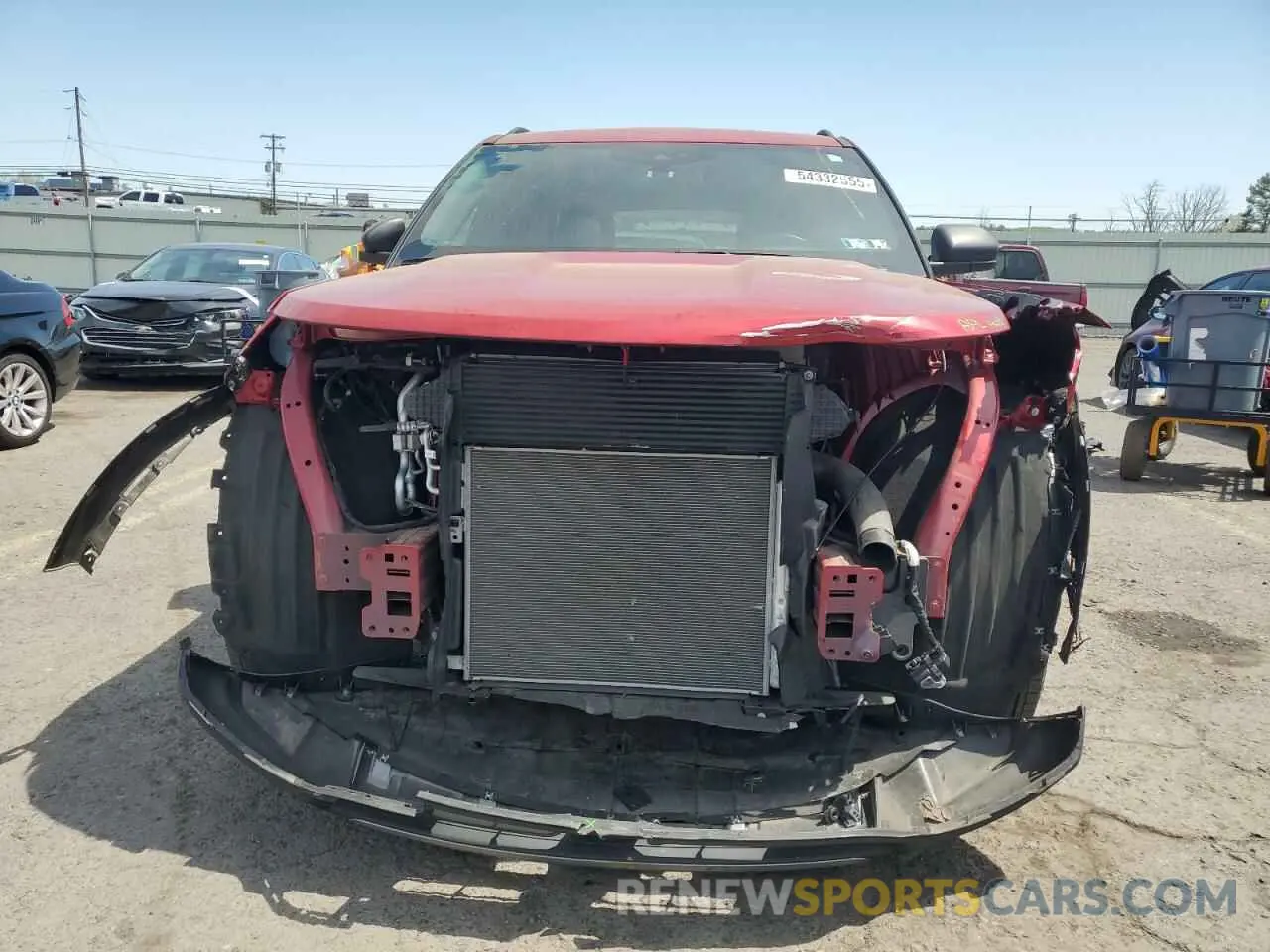 5 fotografías del automóvil dañado 1FMSK8DH1LGB14016 FORD EXPLORER 2020