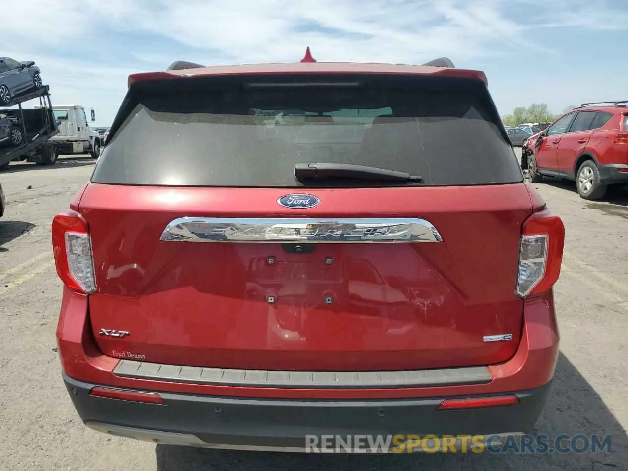6 fotografías del automóvil dañado 1FMSK8DH1LGB14016 FORD EXPLORER 2020