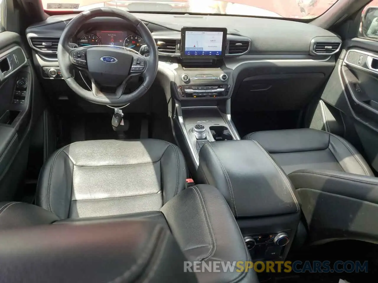 8 fotografías del automóvil dañado 1FMSK8DH1LGB14016 FORD EXPLORER 2020