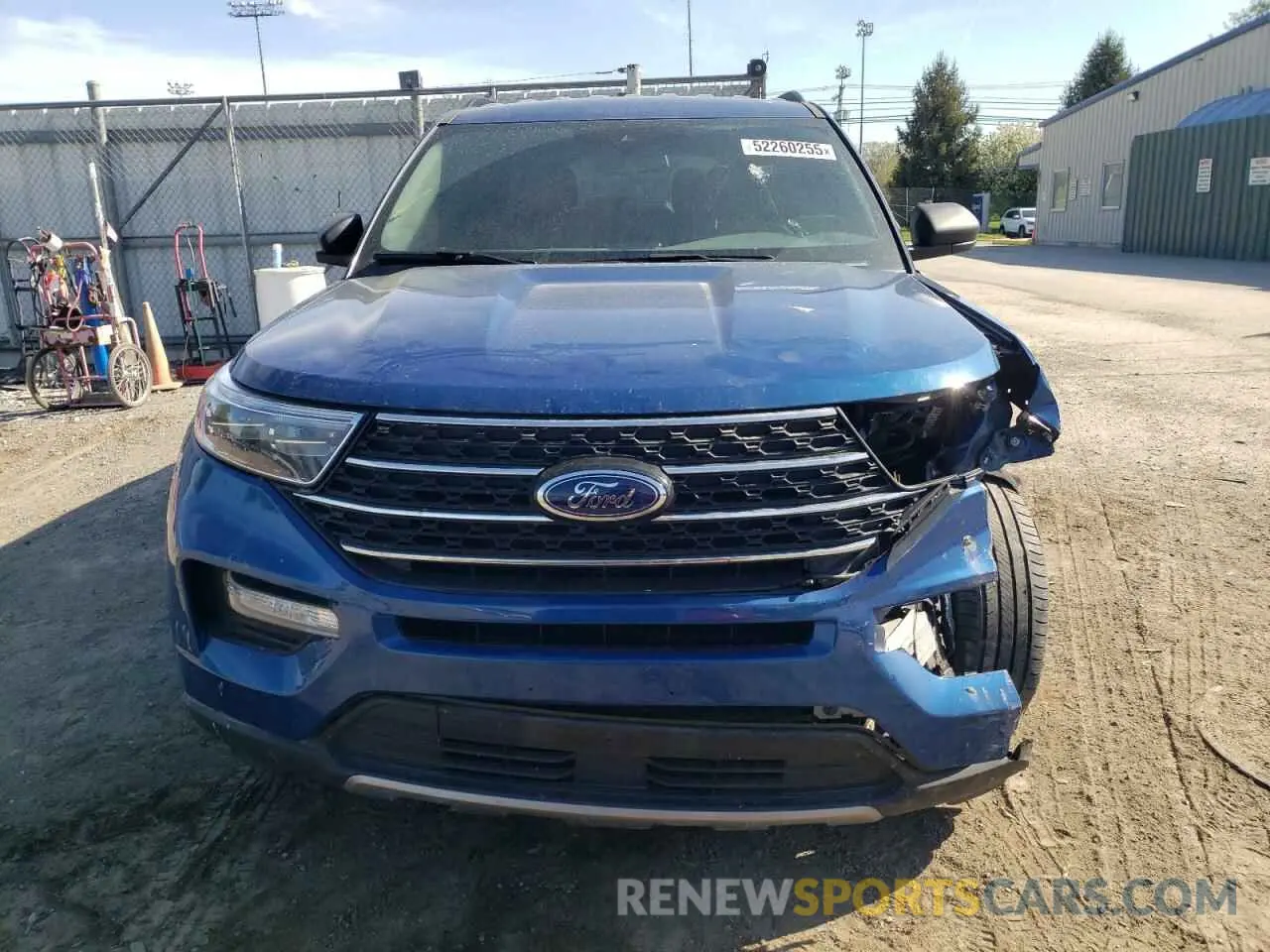 5 fotografías del automóvil dañado 1FMSK8DH1LGC23785 FORD EXPLORER 2020