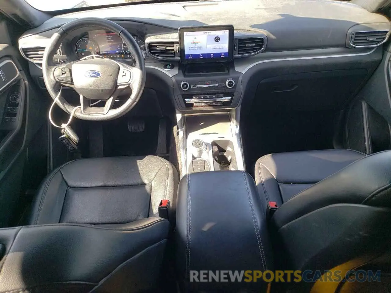 8 fotografías del automóvil dañado 1FMSK8DH1LGC23785 FORD EXPLORER 2020