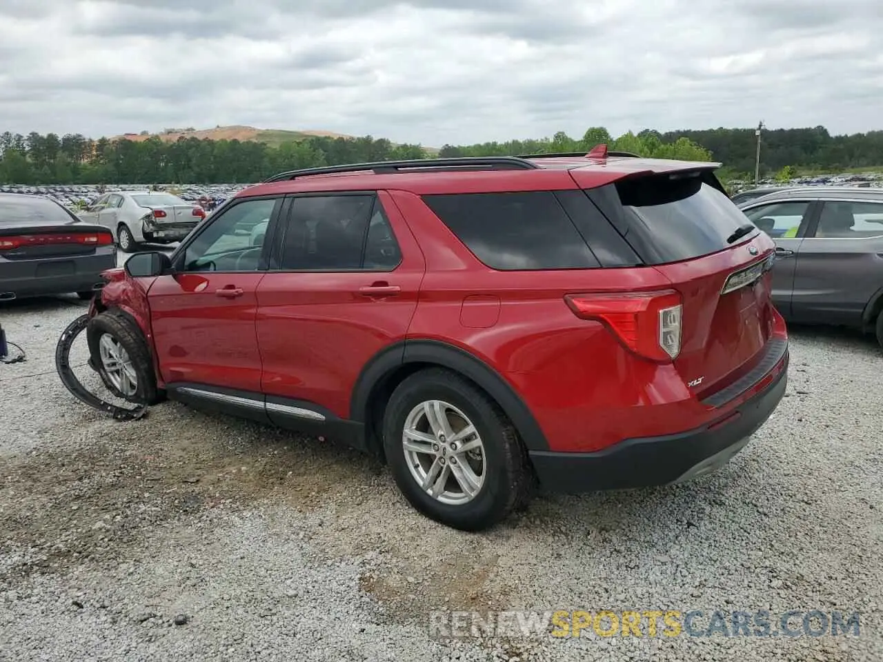 2 fotografías del automóvil dañado 1FMSK8DH1LGC40151 FORD EXPLORER 2020