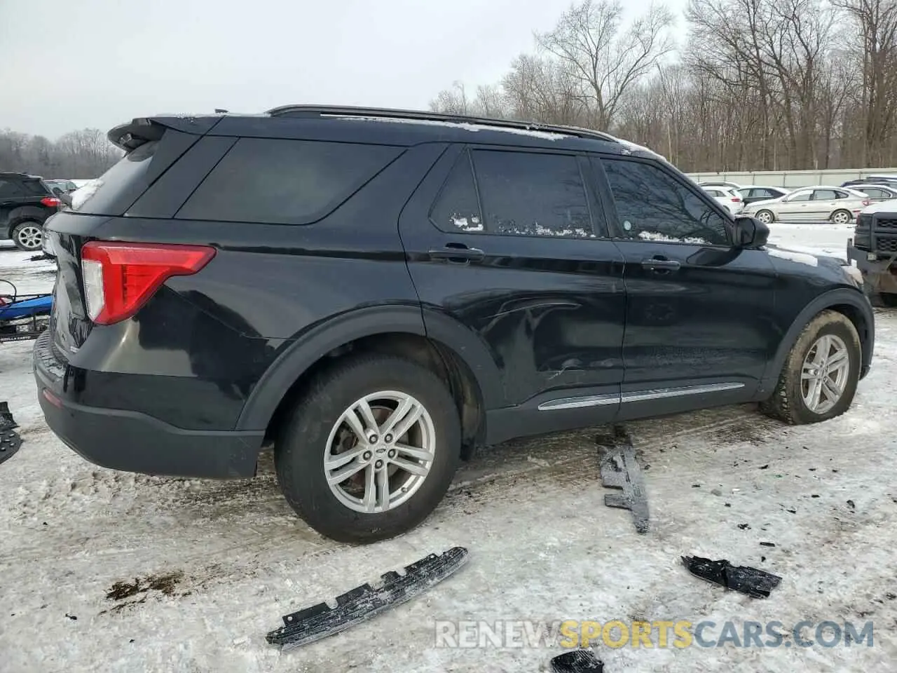 3 fotografías del automóvil dañado 1FMSK8DH1LGC78558 FORD EXPLORER 2020