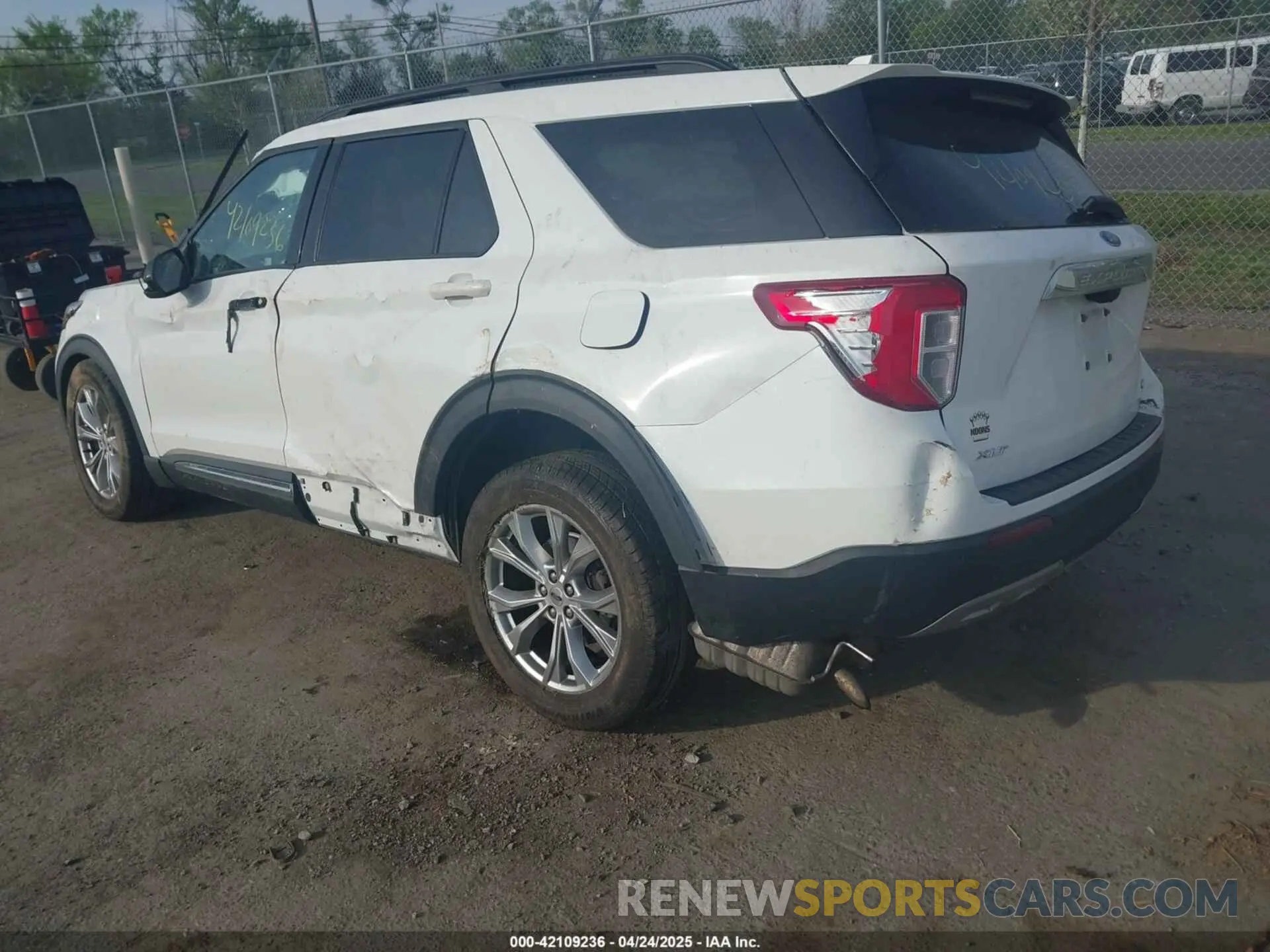 3 fotografías del automóvil dañado 1FMSK8DH2LGA08190 FORD EXPLORER 2020