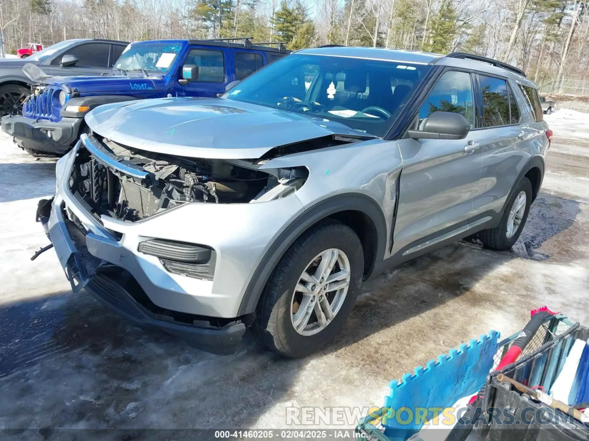 2 fotografías del automóvil dañado 1FMSK8DH3LGA74702 FORD EXPLORER 2020