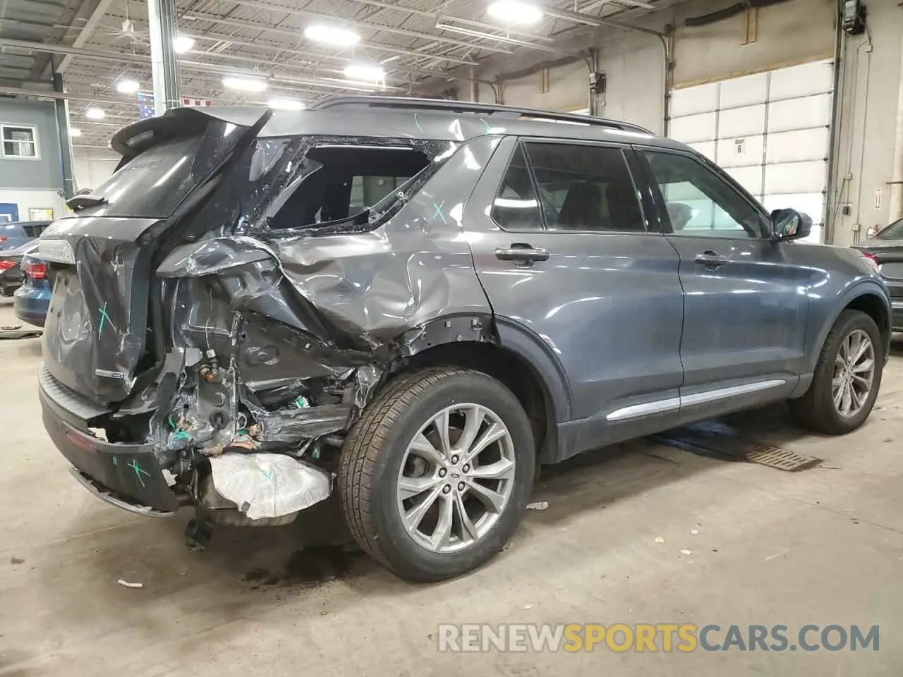 3 fotografías del automóvil dañado 1FMSK8DH3LGC55640 FORD EXPLORER 2020