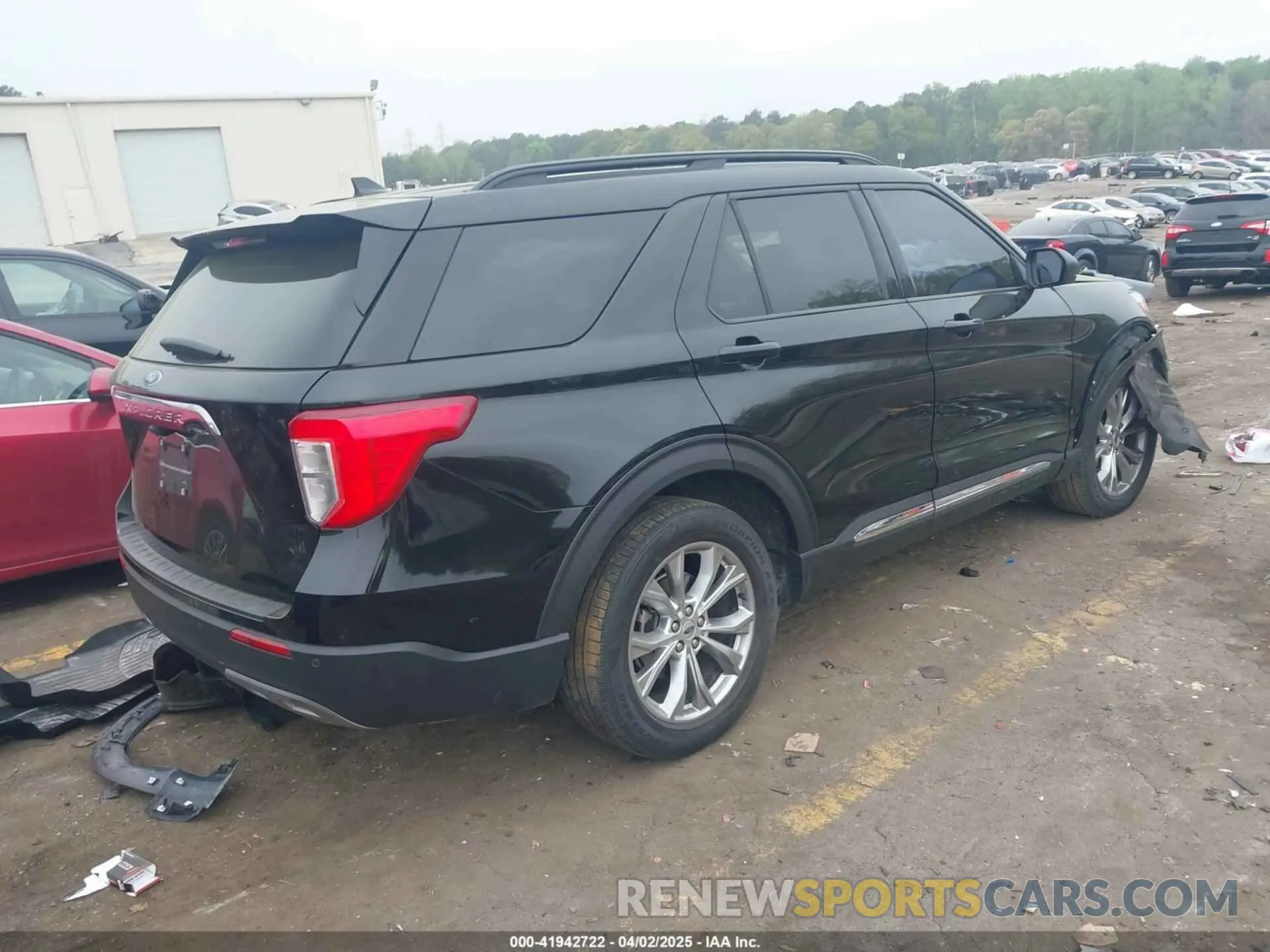4 fotografías del automóvil dañado 1FMSK8DH3LGC76827 FORD EXPLORER 2020