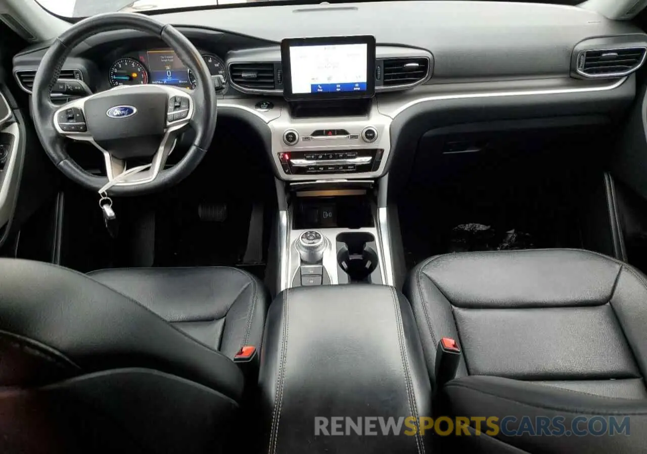 8 fotografías del automóvil dañado 1FMSK8DH3LGC88315 FORD EXPLORER 2020