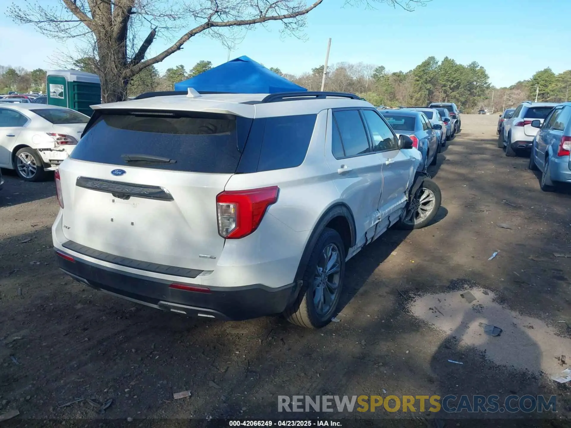 4 fotografías del automóvil dañado 1FMSK8DH4LGB70385 FORD EXPLORER 2020
