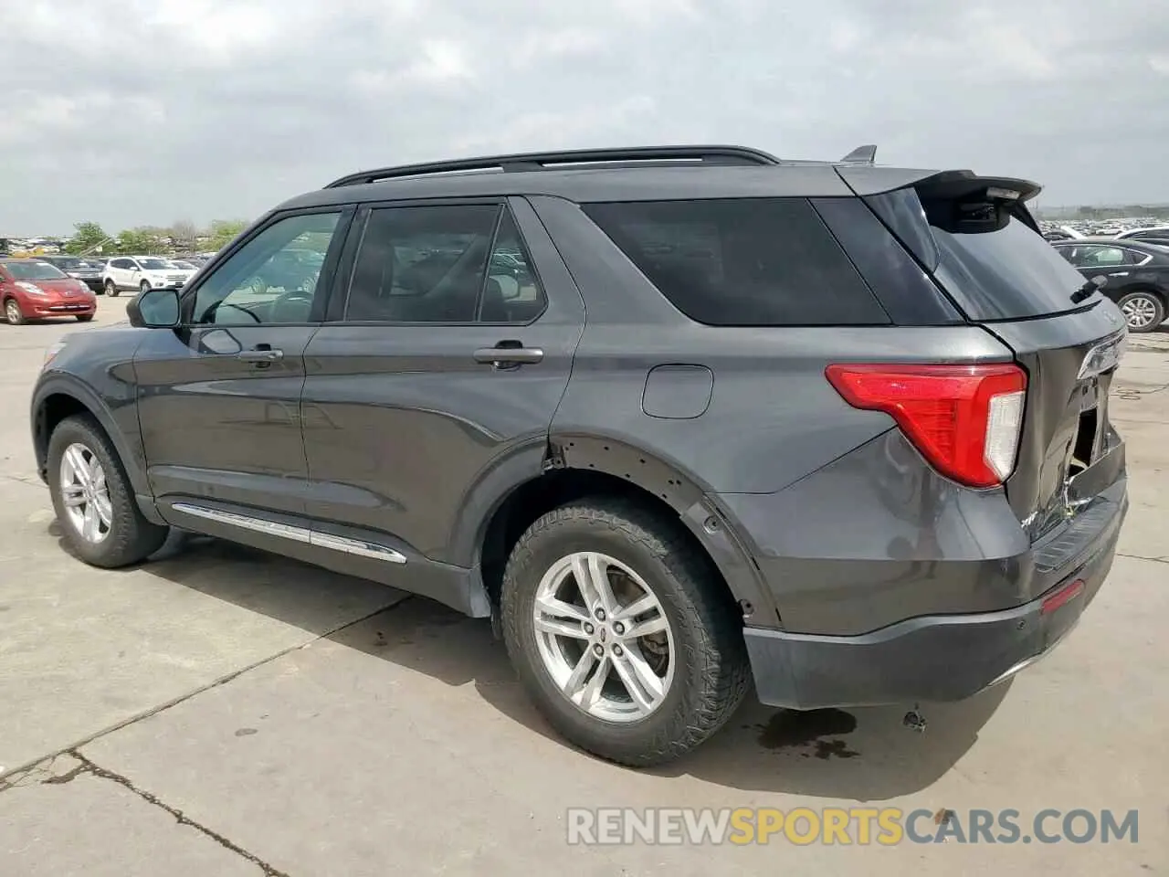 2 fotografías del automóvil dañado 1FMSK8DH4LGC57106 FORD EXPLORER 2020