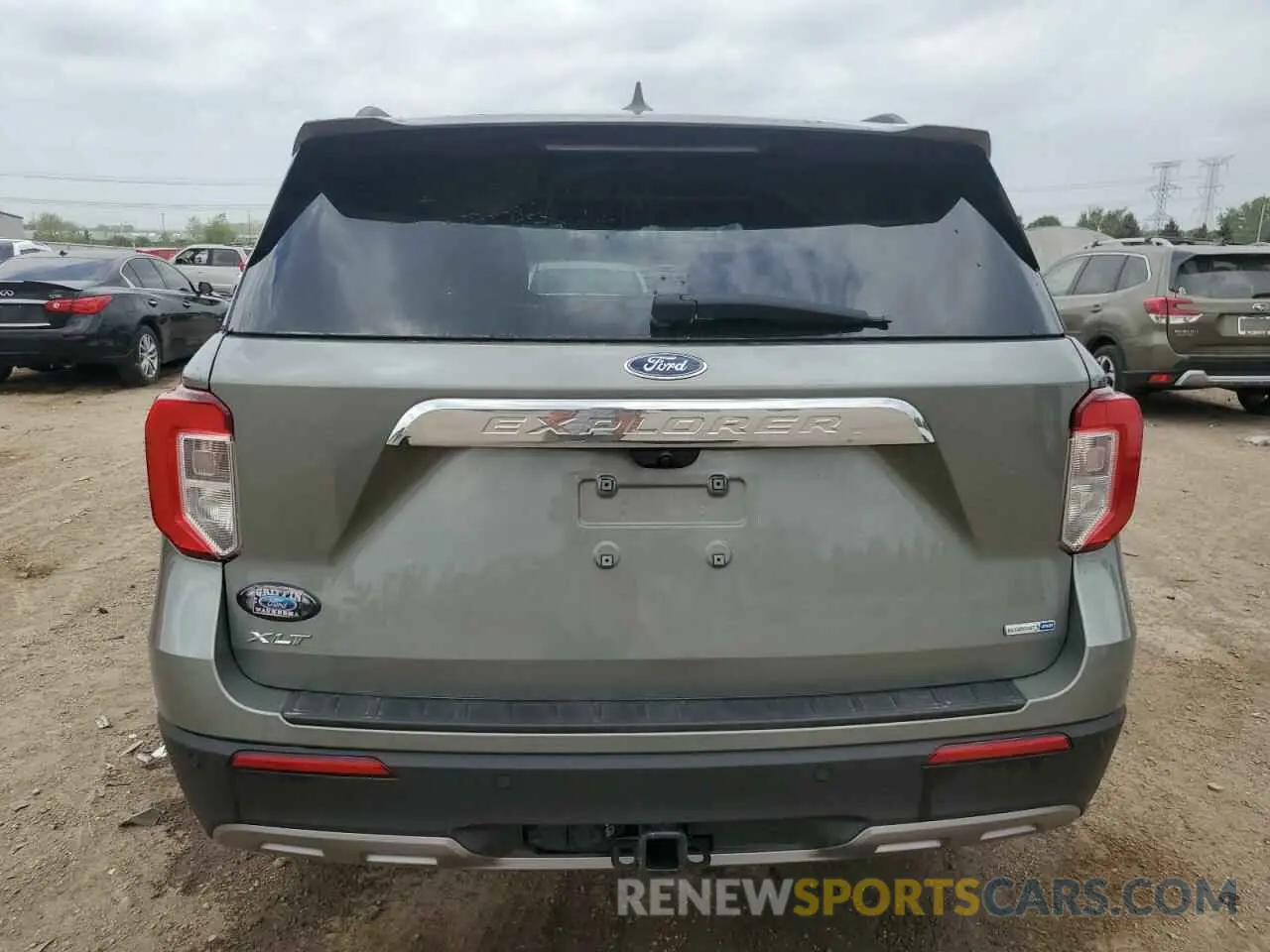 6 fotografías del automóvil dañado 1FMSK8DH5LGA30457 FORD EXPLORER 2020