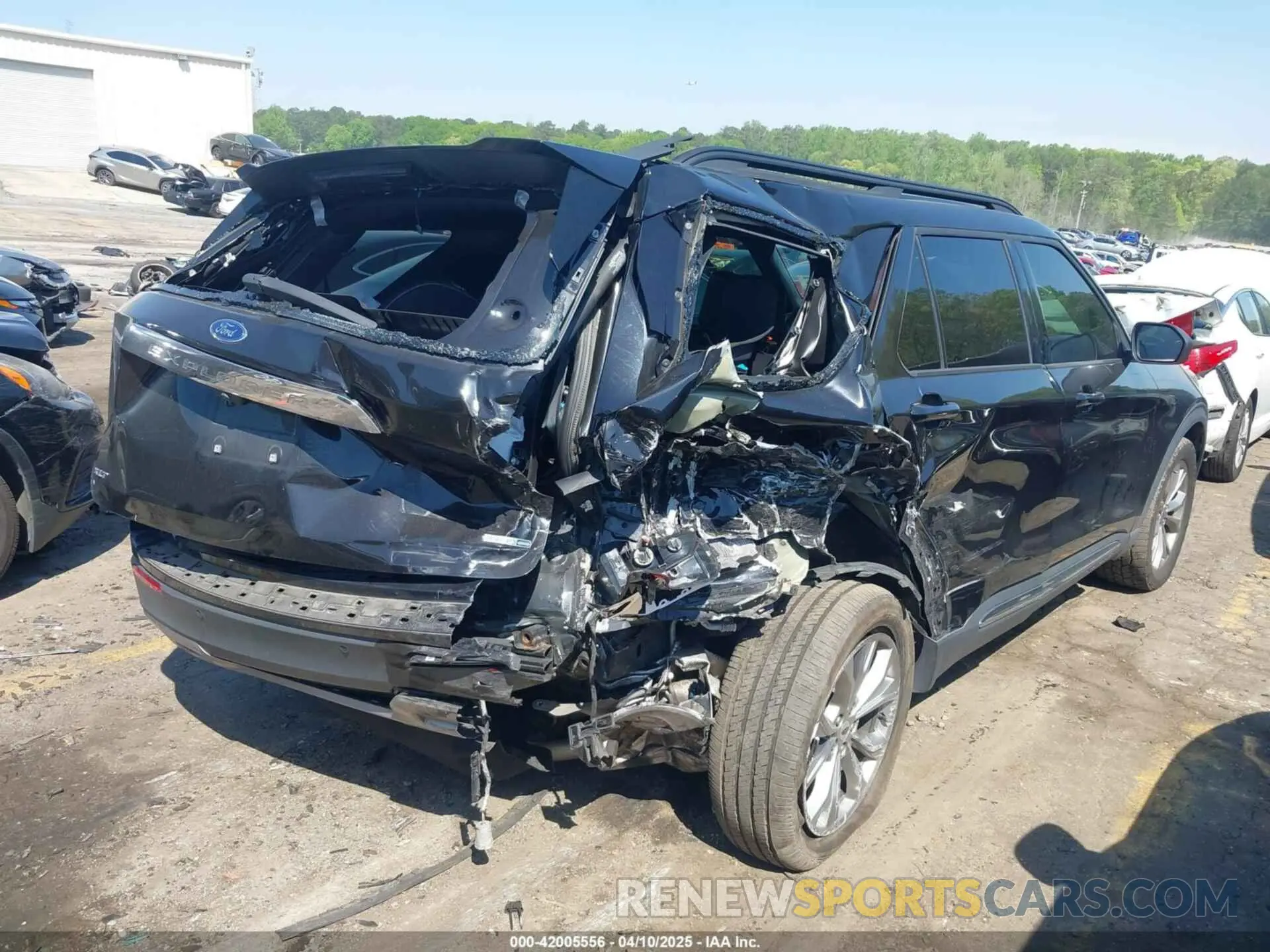 4 fotografías del automóvil dañado 1FMSK8DH5LGA99553 FORD EXPLORER 2020