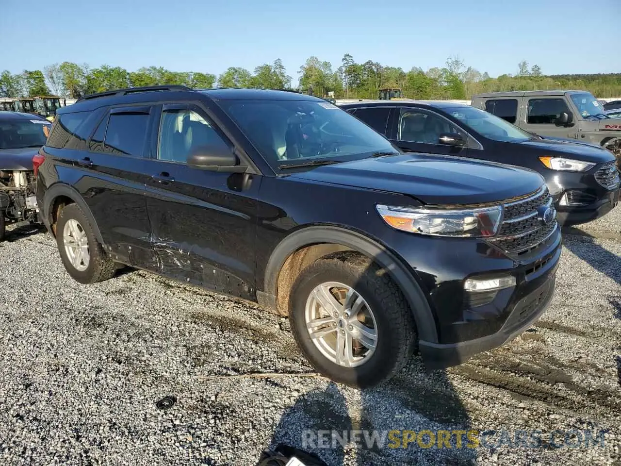 4 fotografías del automóvil dañado 1FMSK8DH5LGB91925 FORD EXPLORER 2020