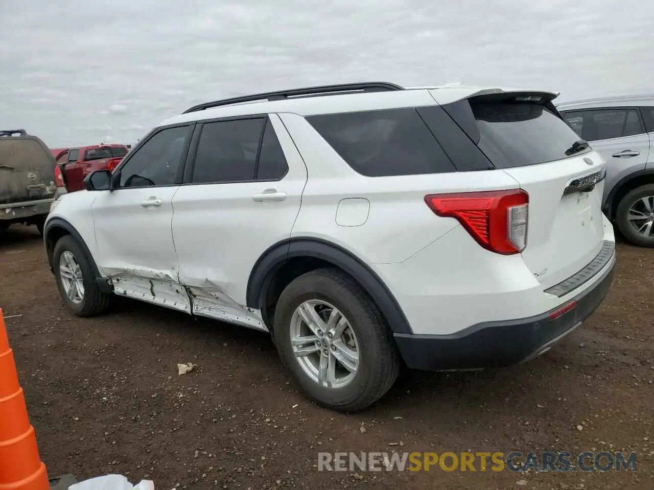 2 fotografías del automóvil dañado 1FMSK8DH6LGA39460 FORD EXPLORER 2020