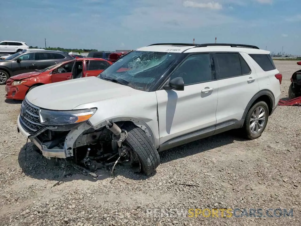 1 fotografías del automóvil dañado 1FMSK8DH7LGA13983 FORD EXPLORER 2020