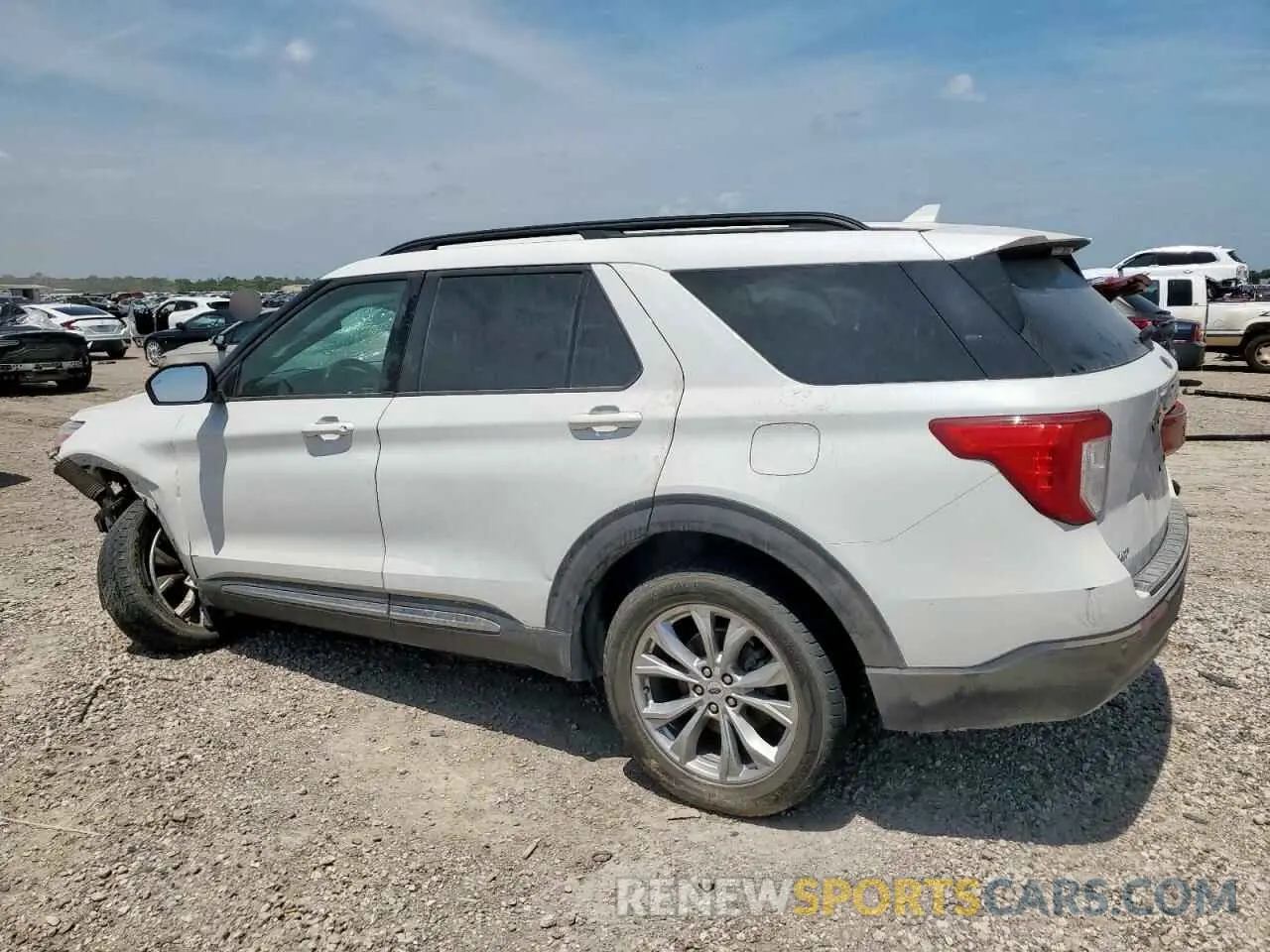 2 fotografías del automóvil dañado 1FMSK8DH7LGA13983 FORD EXPLORER 2020