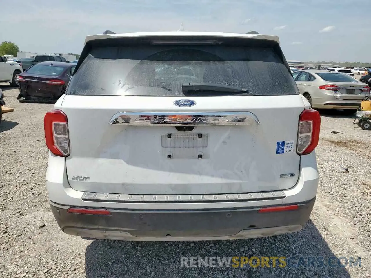 6 fotografías del automóvil dañado 1FMSK8DH7LGA13983 FORD EXPLORER 2020