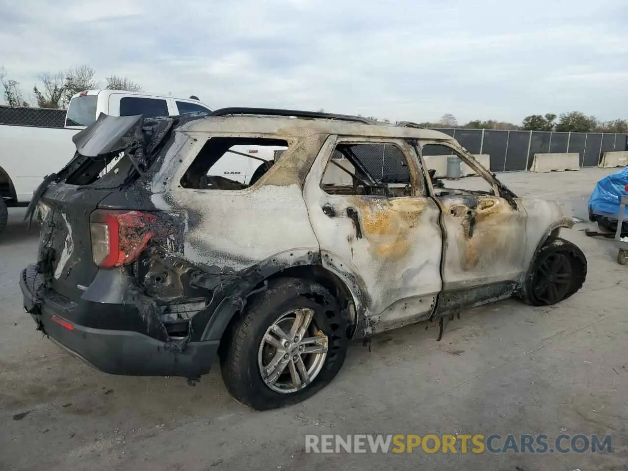 3 fotografías del automóvil dañado 1FMSK8DH7LGA33537 FORD EXPLORER 2020