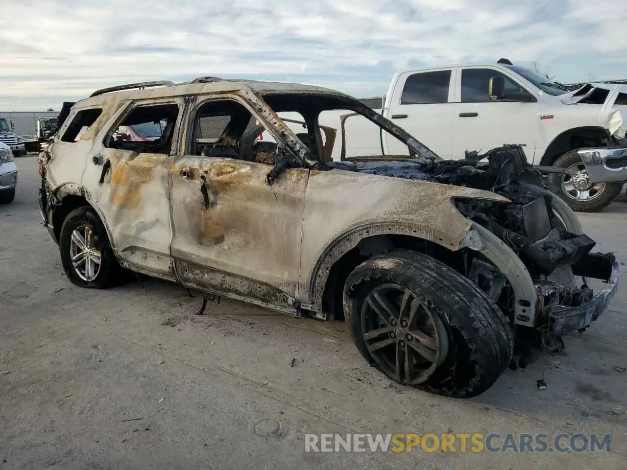 4 fotografías del automóvil dañado 1FMSK8DH7LGA33537 FORD EXPLORER 2020