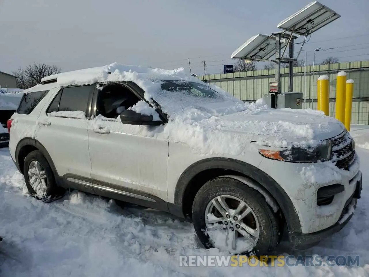 4 fotografías del automóvil dañado 1FMSK8DH7LGB91392 FORD EXPLORER 2020