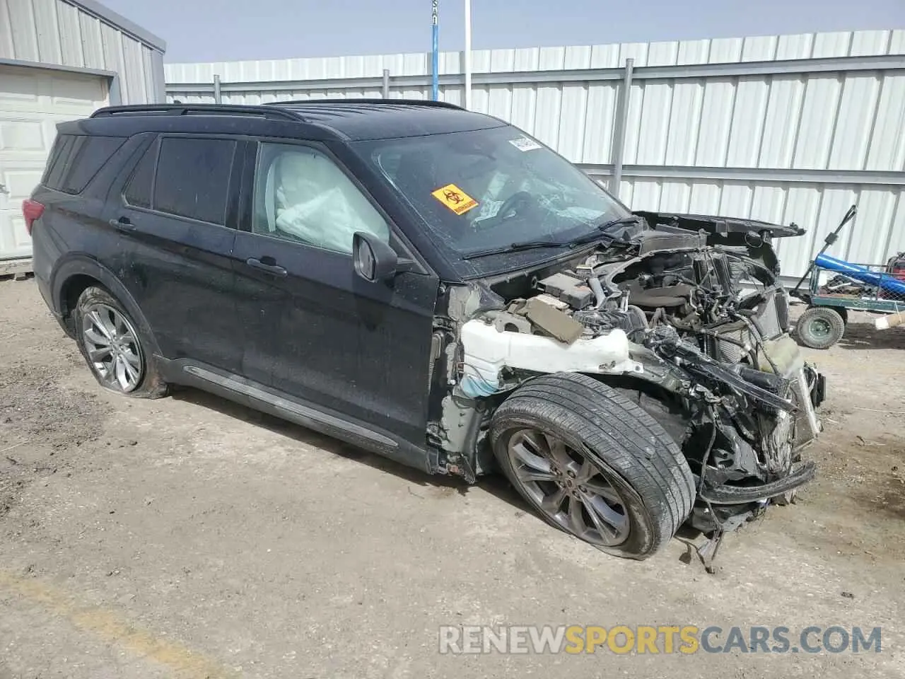 4 fotografías del automóvil dañado 1FMSK8DH7LGC80752 FORD EXPLORER 2020