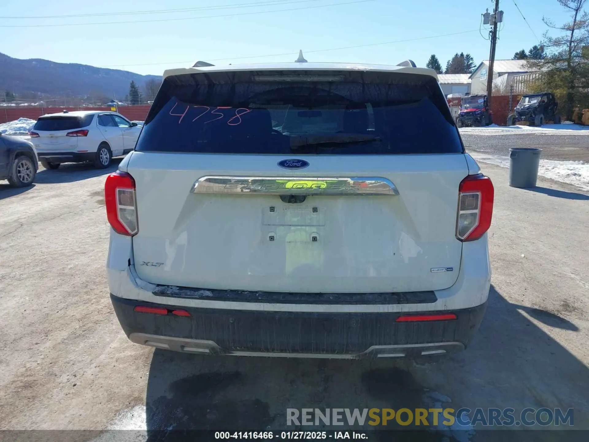 16 fotografías del automóvil dañado 1FMSK8DH8LGB44758 FORD EXPLORER 2020