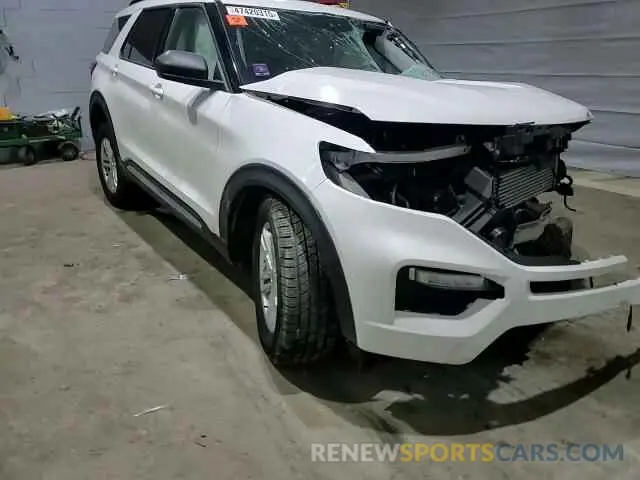11 fotografías del automóvil dañado 1FMSK8DH8LGC55228 FORD EXPLORER 2020