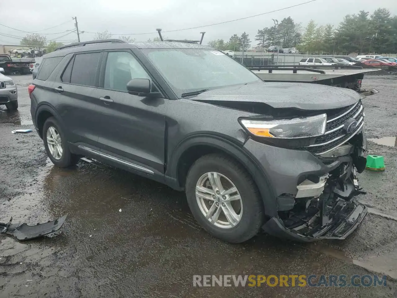 4 fotografías del automóvil dañado 1FMSK8DH8LGC55651 FORD EXPLORER 2020