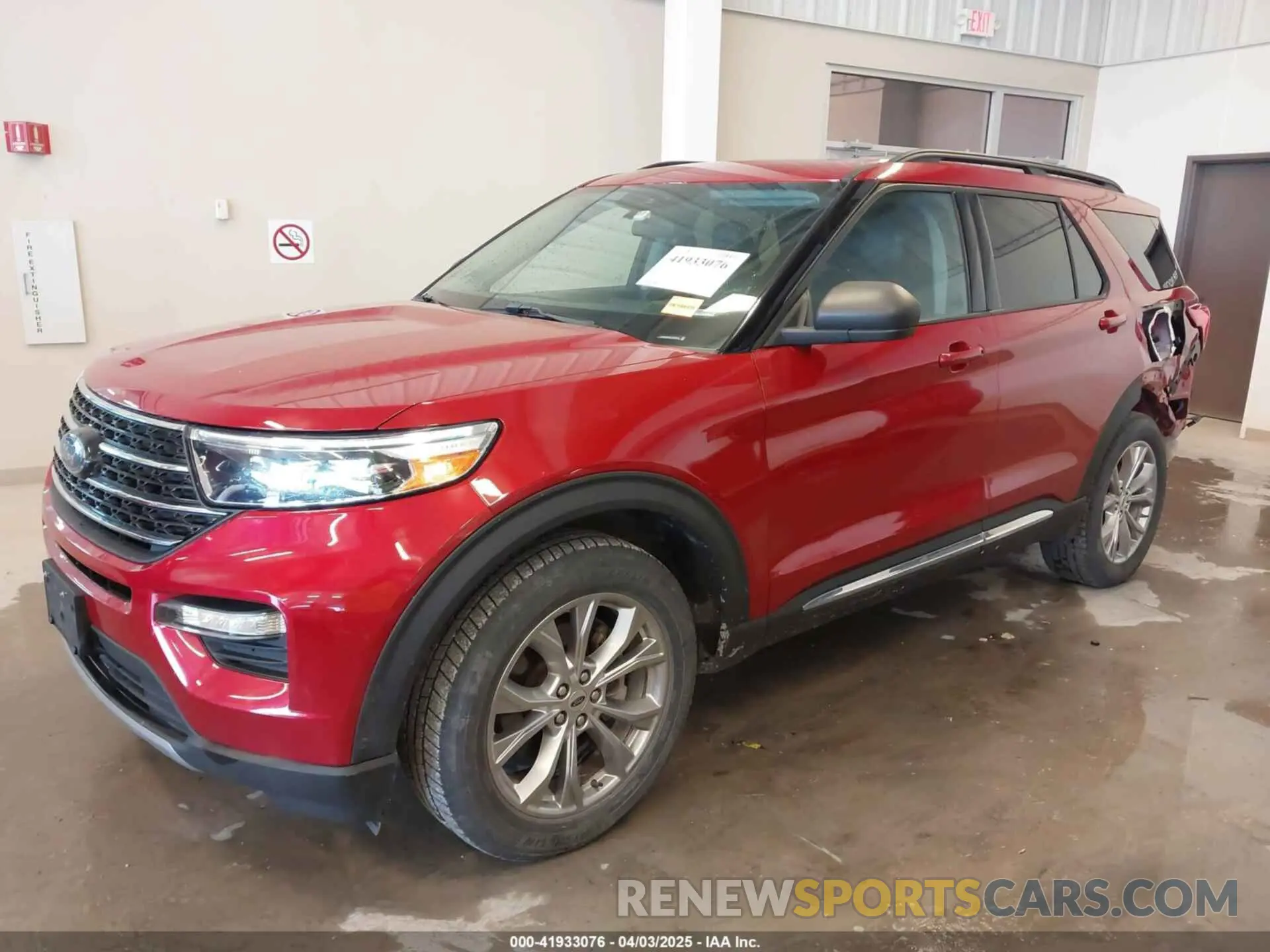2 fotografías del automóvil dañado 1FMSK8DH8LGC90318 FORD EXPLORER 2020